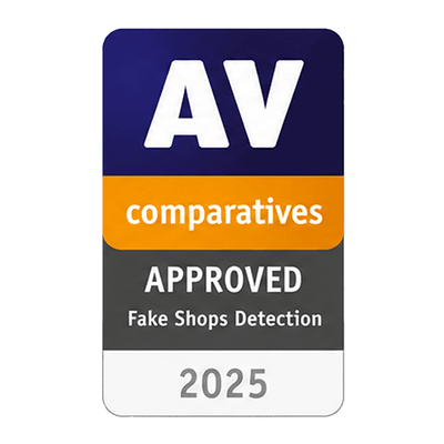 AV Comparatives Approved Fake Shop Detection